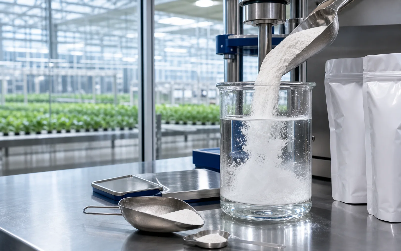 Dry plant nutrition formulation
